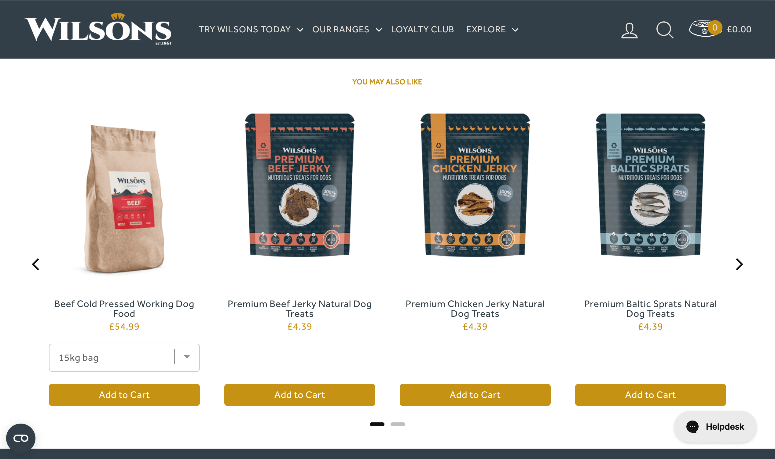 Wilsons Pet Food